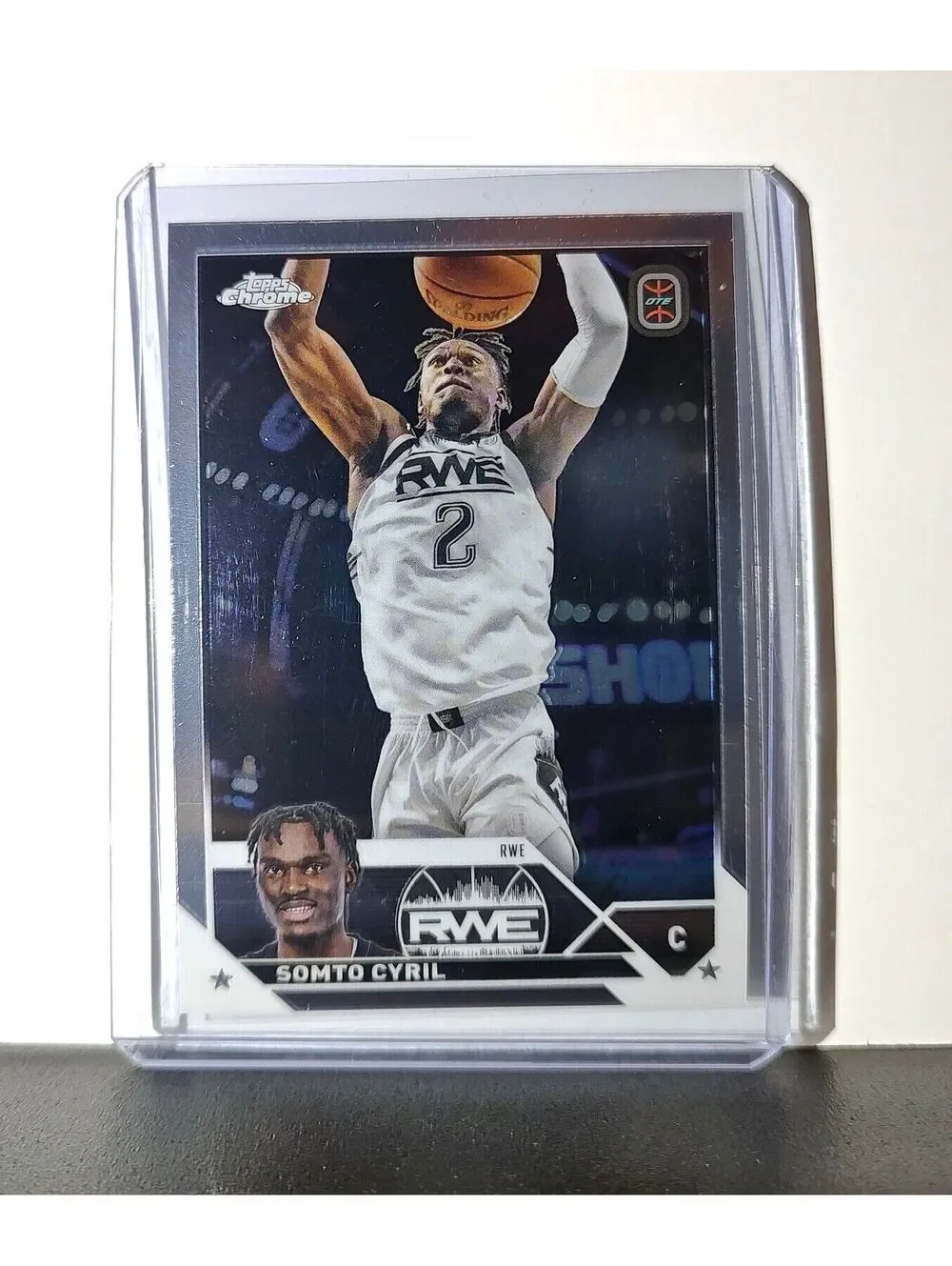 Somto Cyril 2023-24 Topps Chrome Overtime #54 Card RWE